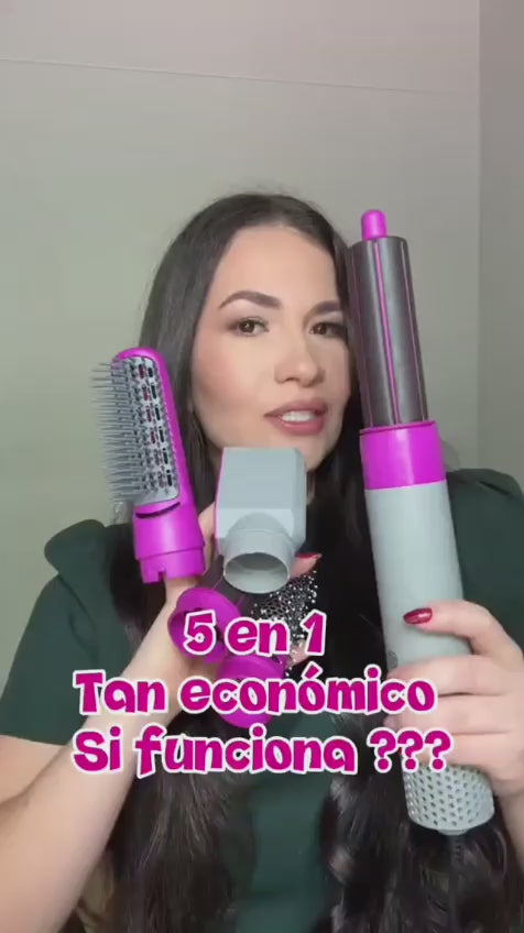 Oferta por tiempo limitado: Cepillo 5 en 1 (doble voltaje), garantía de 30 días, envío gratuito y pago contra entrega.